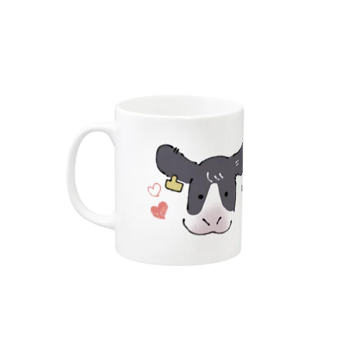 ホルスタイングラス　毎日牛乳 Mug