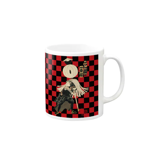 江戸の花子供遊び 一番組に組 Mug