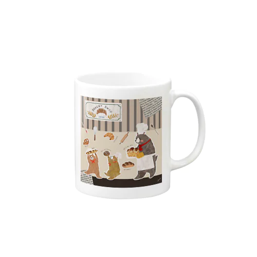 くまのパン屋さん Mug