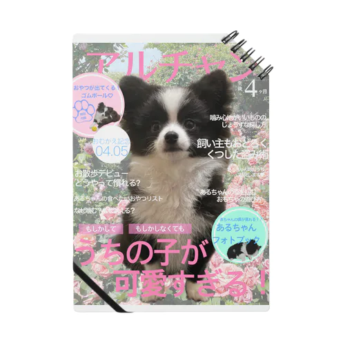 アルチャン生後4ヶ月 Notebook