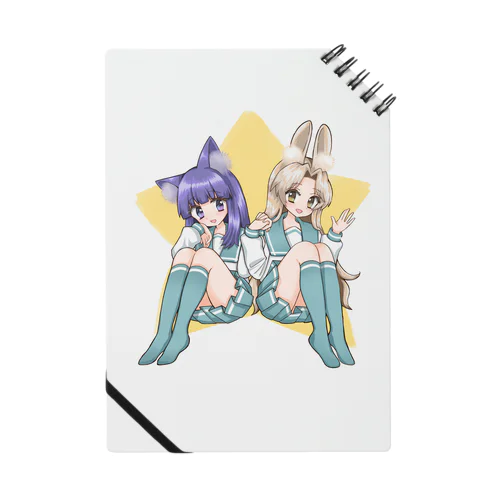ねこ&うさぎ Notebook