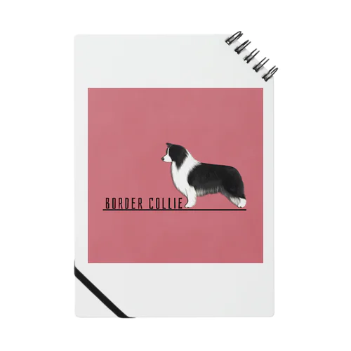ボーダーコリー　モノクロver Notebook