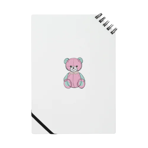 Pink Bear Notebook