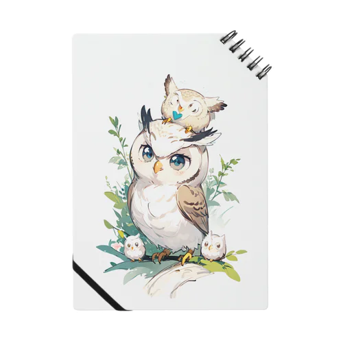 癒しフクロウ Notebook