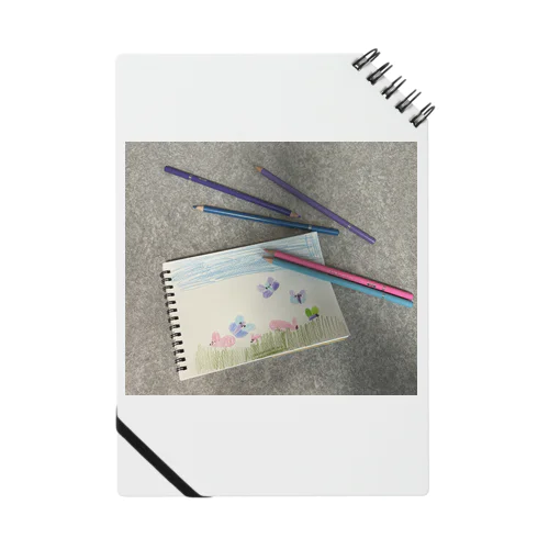 草はらにいるちょうちょとうさぎ Notebook