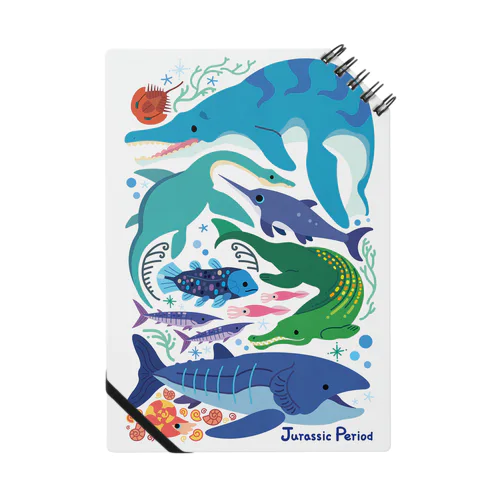 ジュラ紀の海のいきもの Notebook