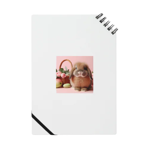 可愛いたれみみうさぎグッズ Notebook