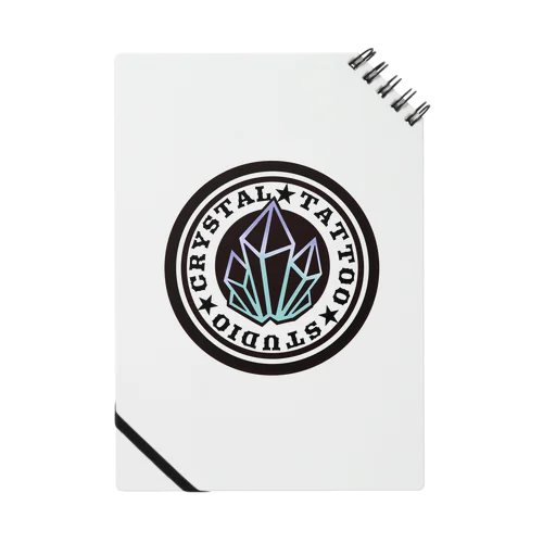 CRYSTAL TATTOO LOGO ソックス Notebook