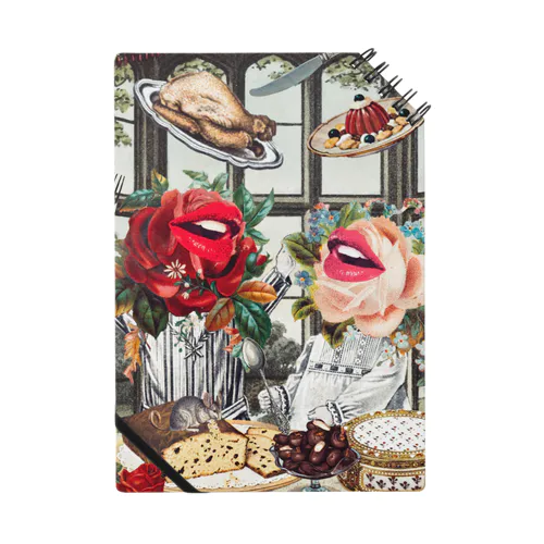 薔薇のランチ Notebook