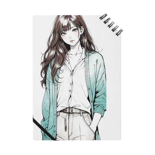 G-penGIRLシリーズ／カーディの午後 Notebook