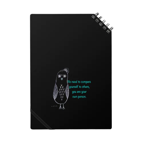Thinking-bird (no compare) スマホ black Notebook