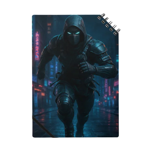 ネオン街を疾走するニンジャ Notebook