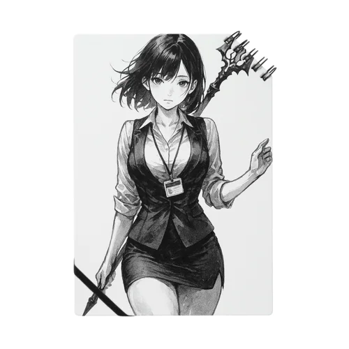 OL×武器（短槍）-墨のしらべ- Notebook