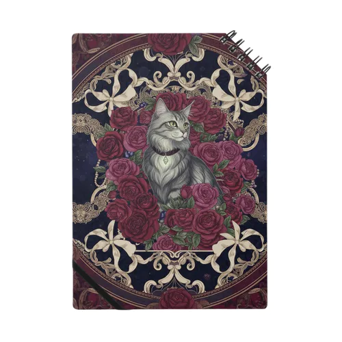 Moonlit Serenade - 深淵のロココ猫 Notebook