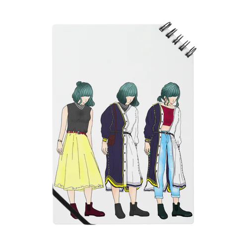 個性girl Notebook