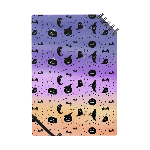 おばけパレード グラデ空 Notebook