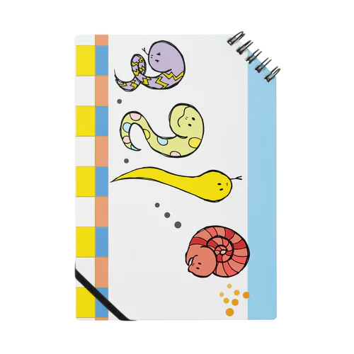 ヘビ文字⒊⒉⒈0  Notebook