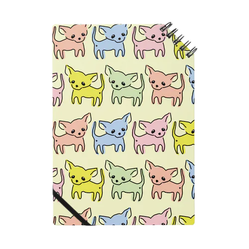 ゆるチワワ（ポップ） Notebook