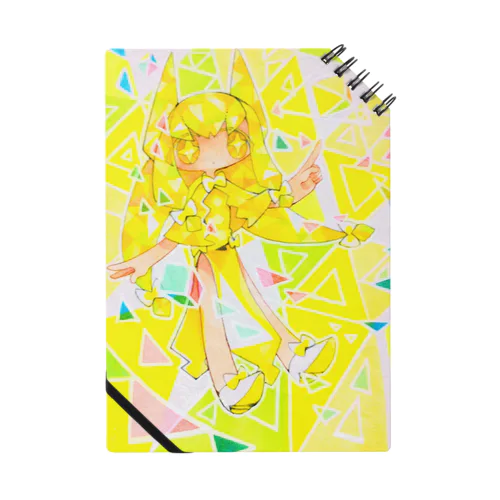 クリスタルガール(イエロー) Notebook