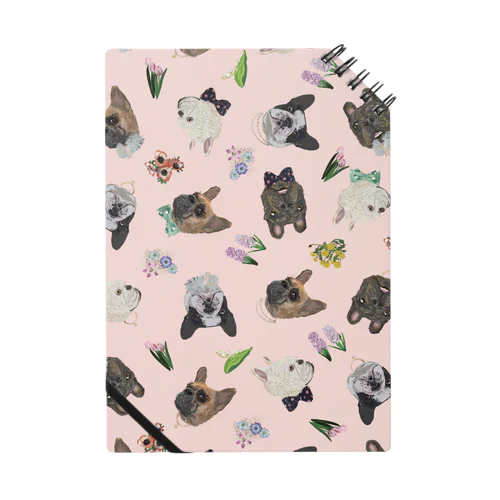 2022春フレブル服non.booコラボノート【パステルピンク】 Notebook