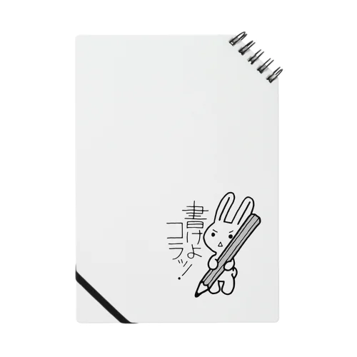 鼓舞ウサギ（ノート） Notebook