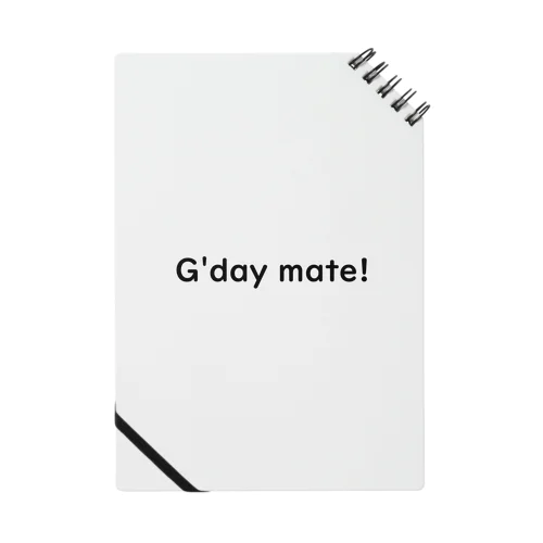 G'day mate! Notebook