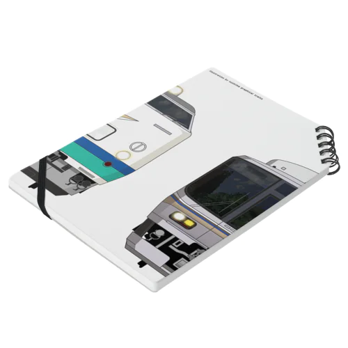 京都の列車No.5_485系1500番台 / 223系2000番台 Notebook