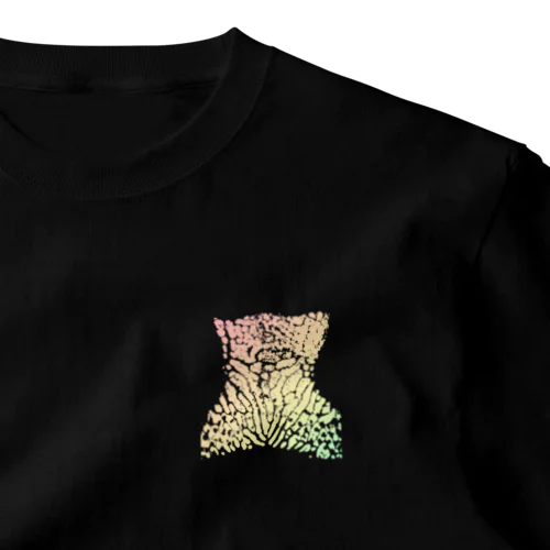 パステル鼻紋 One Point T-Shirt