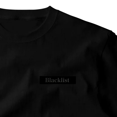 Blacklist LOGO One Point T-Shirt