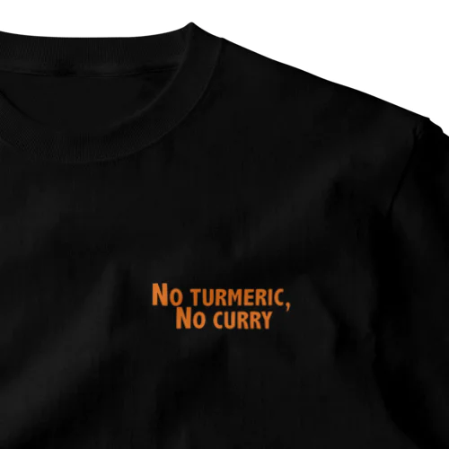  ターメリッくんTシャツ ワンポイント英文 One Point T-Shirt
