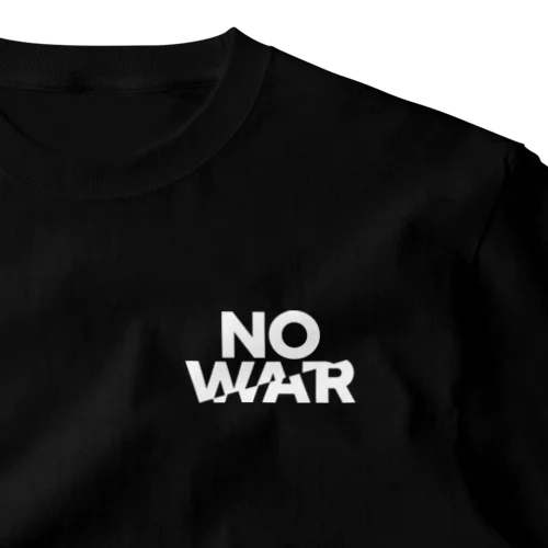 反戦｜NO WAR One Point T-Shirt