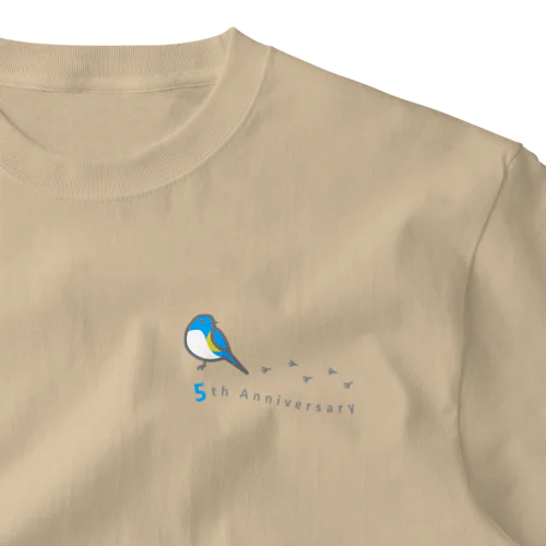 ウクレレバード 5th アニバーサリー One Point T-Shirt
