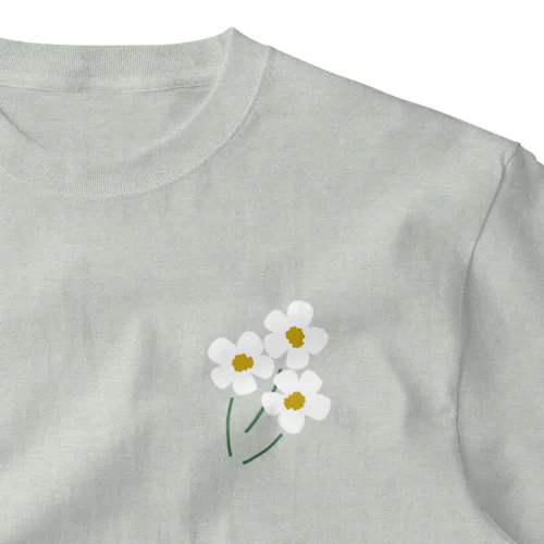 flower-O One Point T-Shirt