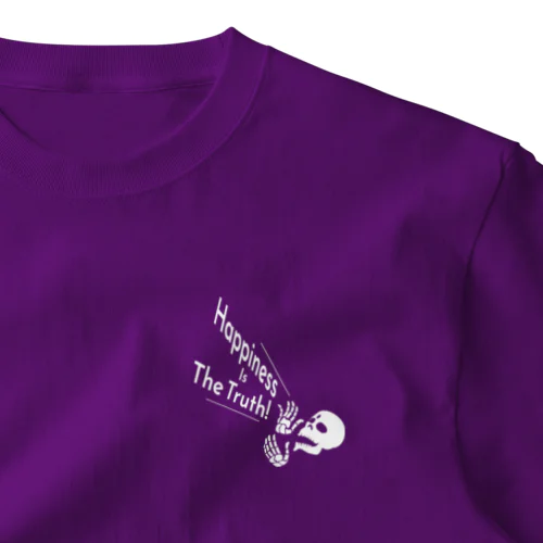 Happiness Is The Truth!（白） One Point T-Shirt