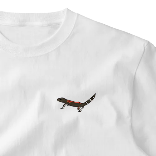 クロイワトカゲモドキ One Point T-Shirt