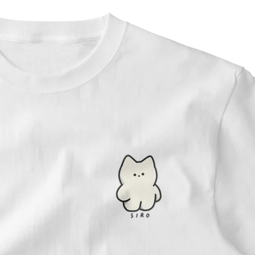 しろのにゃーちゃん One Point T-Shirt