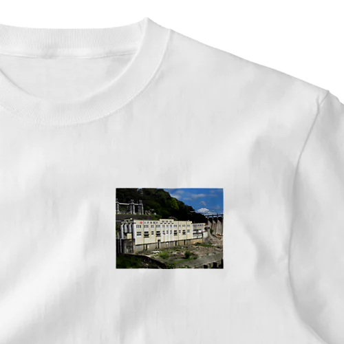 岐阜県恵那市 大井ダム発電所 One Point T-Shirt