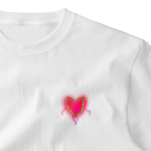 ﾊｰﾄポテトﾋﾟ- One Point T-Shirt