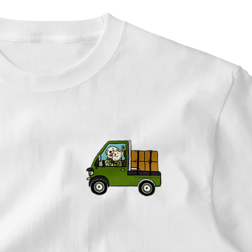 軽トラに乗ってGO One Point T-Shirt