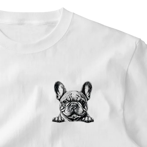 フレンチブルドッグ One Point T-Shirt