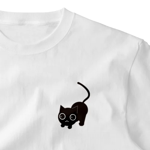 くろねこｂｂねらい One Point T-Shirt