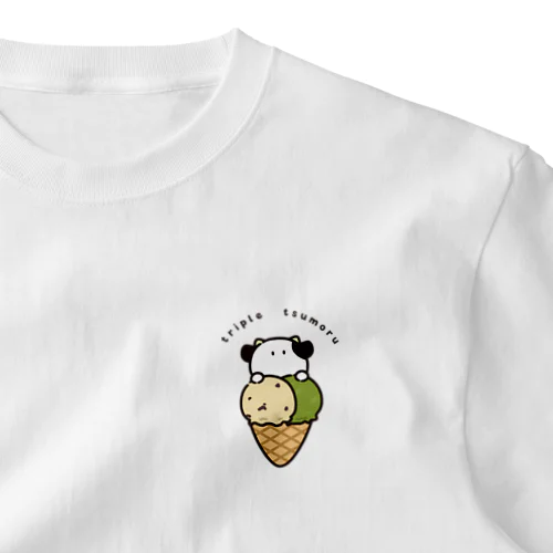 TRIPLE TSUMORU -USHI SELECT- One Point T-Shirt