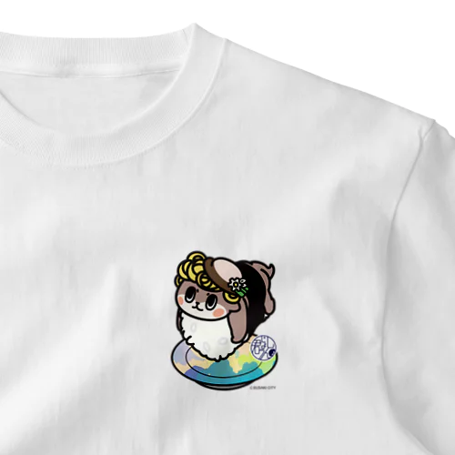 しんじょう君軍艦巻きワンポイントTシャツ One Point T-Shirt