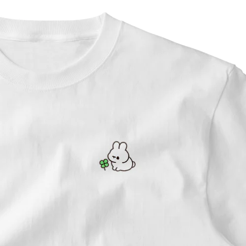 四葉とうさぎ One Point T-Shirt