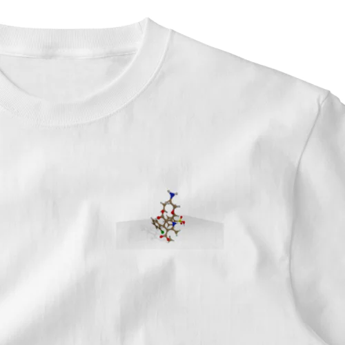 アムロジピン（ノルバスク）の３Dモデル One Point T-Shirt