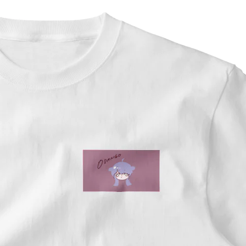 紫色の髪の女の子 One Point T-Shirt