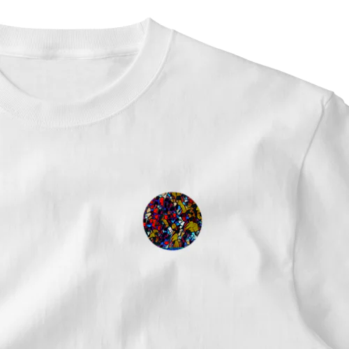 タイルアート One Point T-Shirt