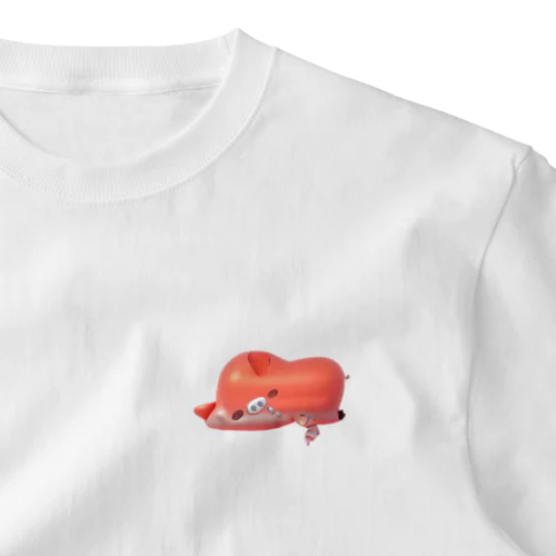 だるだる🐷ちゃん One Point T-Shirt