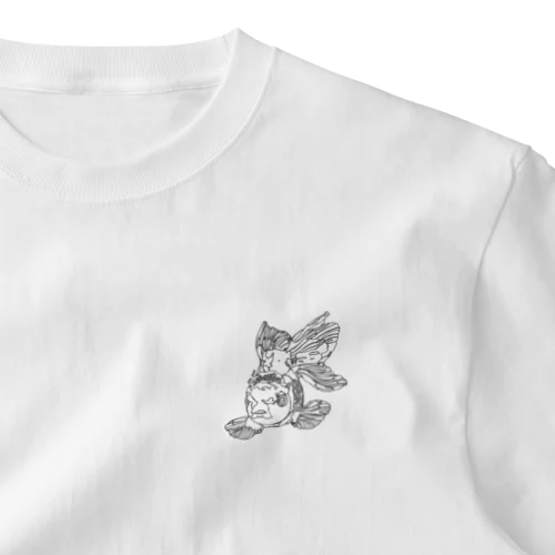 アングリー金魚！ One Point T-Shirt