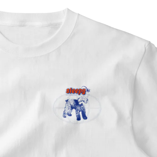 sleepy One Point T-Shirt